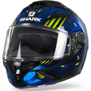 👉 Zwart blauw 2XL active Shark Spartan GT Replikan KUB Chrome 3664836438825