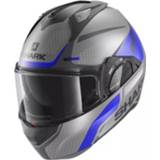 👉 Blauw zwart l active Shark Evo Gt Encke Mat Anthracite Blue Black 3664836489322