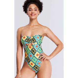 👉 Bikinibroekje l active Schoonheid>Vrouwenkleding vrouwen Damesmode bedrukt uitéén stuk (kleur: als showmaat: L) 6019954136165