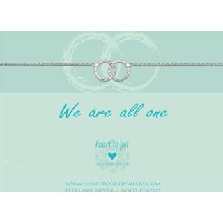 👉 Heart to get B100DKR13S - We are all one - Armband
