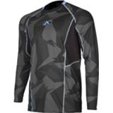 👉 Shirt grijs active blauw Klim aggressor cool -1.0 camo long sleeve