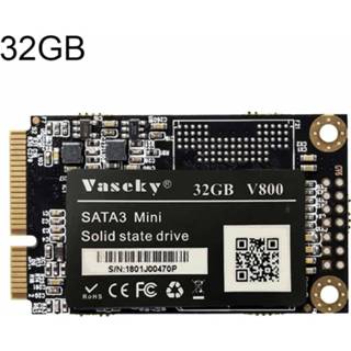 Solid State Drive active Vaseky V800 32GB 1.8 inch SATA3 Mini interne solid-state MSATA SSD-module voor laptop 6922297342035