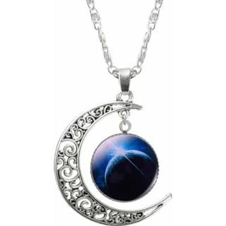 Edelsteen ketting active Chains||||Chains>Kleding Starry Moon Time Glowing Jewelry (4)
