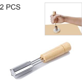 👉 2 STKS Rvs Bakken Koekje Mould Groente en Snijden Mallen Gereedschap (stervorm)