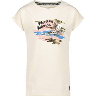 👉 Shirt katoen vrouwen offwhite T-shirt 8719650131720