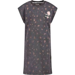 👉 Jurk katoen vrouwen grijs 8719650114945