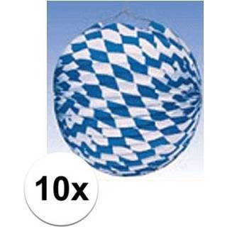 👉 10x Oktoberfest lampionnen 25 cm