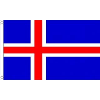 👉 Vlag van IJsland mini formaat 60 x 90 cm