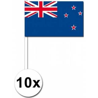 👉 Landen Zwaaivlaggetjes Nieuw Zeeland 50 stuks
