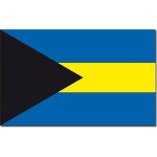 👉 Landen thema vlag Bahamas 90 x 150 cm feestversiering