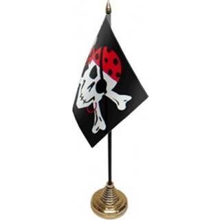 👉 One Eyed Jack tafelvlagop voetje piraat