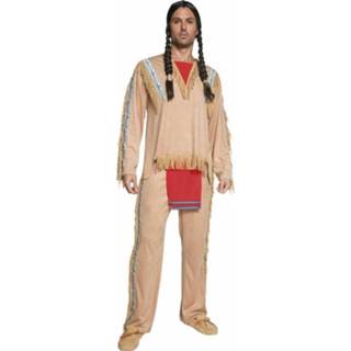 👉 Multi synthetisch mannen Carnaval kleding indiaan heren