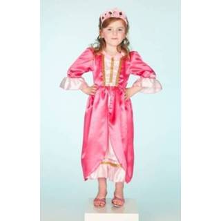 👉 Carnaval verkleedkleding roze jurk voor meisjes