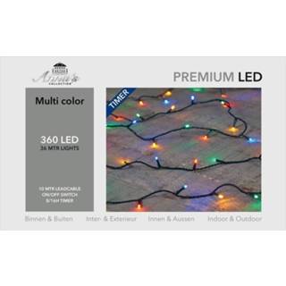 👉 Kerst verlichting active 1x LED kerstverlichting 360 lampjes gekleurd buiten/binnen