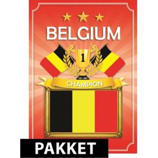 👉 Active EK/WK Belgie feestartikelen en versiering