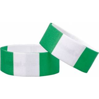 Nigeria fan armbandje