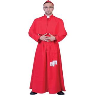 👉 Kardinaal kostuum rood active inclusief hoedje