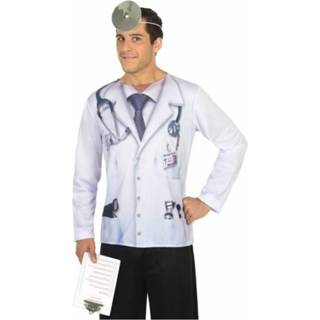 👉 Carnavalskleding dokter shirt