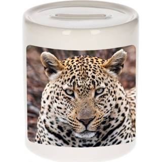 👉 Spaarpot One Size meerkleurig jongens meisjes Dieren jaguar foto 9 cm en - Cadeau spaarpotten jaguars liefhebber 8720276879736