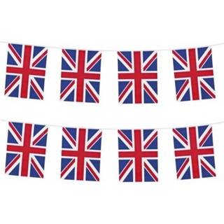 👉 2x Nationale vlag Engeland vlaggenlijnen