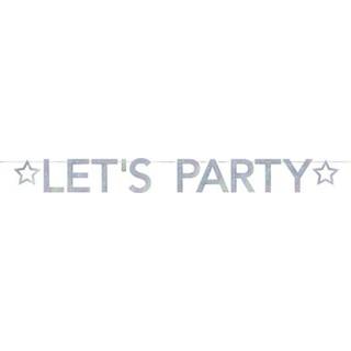 👉 Disco feest slinger Lets party 2.05 meter