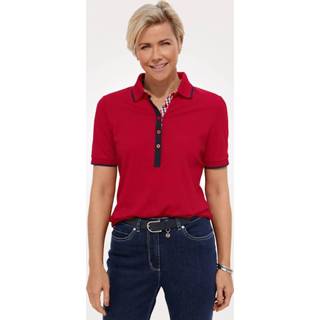 👉 Poloshirt vrouwen zeer comfortabel MONA Rood::Marine 4055706196294