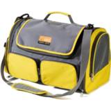 👉 Draagtas geel active LDLC QS-062 Ademende metéén schouder voor huisdieren middelgrote en grote katten (geel)