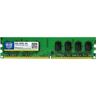 👉 XIEDE X013 DDR2 800 MHz 2 GB Algemene volledige compatibiliteit Geheugen RAM-module voor desktop pc