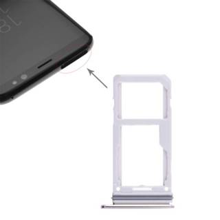 👉 2 SIM-kaartvak / Micro SD-kaart Lade voor Galaxy S8 / S8 + (goud)