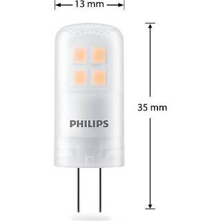 👉 Wit active Philips CorePro 1,8W (20W) G4 LED Steeklamp Warm 8718696793107 8718699767655