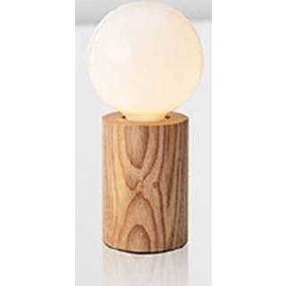 👉 Tafellamp houten active Tafellamp, E27 Fitting, Essenhout 7432022930929