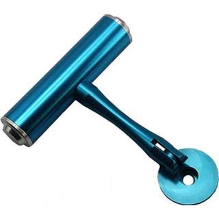 👉 Racefiets blauw active T-handvat Mountainbike Aluminiumlegering Uitbreidingsframe Lampclip Bevestigingszadel (blauw)