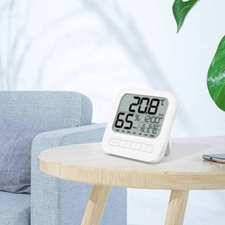 👉 Thermometer active Desktop wandgemonteerde en hygrometer Wekker Elektronische klok