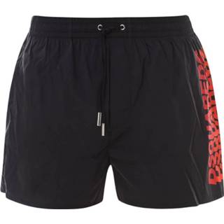 👉 L male zwart Dsquared2 Boxer midi 8032674341983