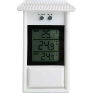 👉 Koelkast wit active Dakranden Vorm Outdoor Tuin Waterdichte Thermometer (Wit)