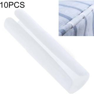 👉 Matras wit antislip active 10 STKS multifunctionele quilt clip houder gesp (wit) 6922445081229