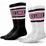 Sock grijs zwart One Size uniseks Loose Riders - Tecnical Socks Cotton Fietssokken maat Size, grijs/zwart 8859545442453