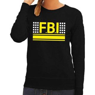 👉 Sweater zwart active vrouwen Geheim politie agent / trui voor dames