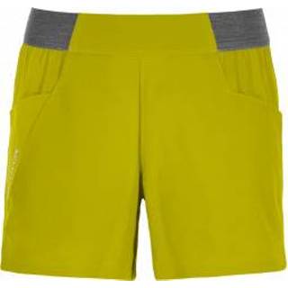 👉 Ortovox - Women's Piz Selva Light Shorts - Short maat M, geel