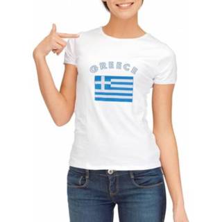 👉 Shirt wit active vrouwen Feest dames t-shirt met vlag Argentinie print