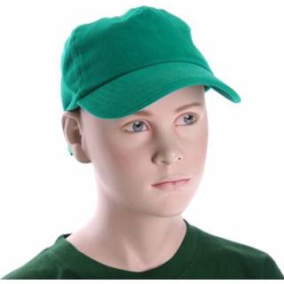 Grasgroene active kinderen kinder caps