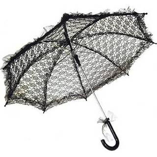 👉 Paraplu active zwarte vinage 70 cm