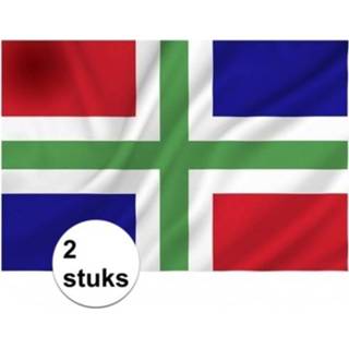👉 Vlaggen van Groningen 2x stuks