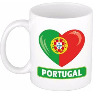 👉 Beker active I love Portugal mok / 300 ml