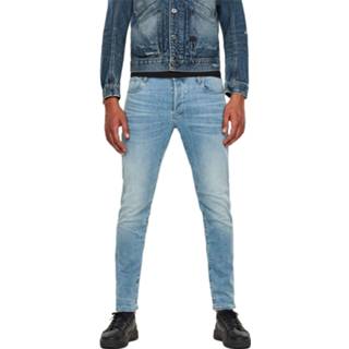 👉 Blauw denim male G-Star 3301 slim light blue used 8719767210011