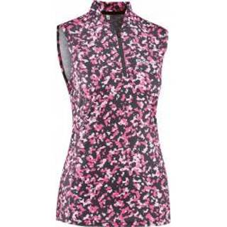 Gonso - Women's Rovana - Fietshemd maat 52, roze/grijs/zwart