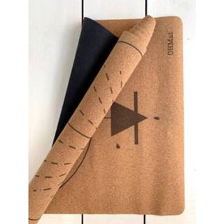 👉 Yoga mat active OHMat Wisdom Cork Travel 2 mm 7445906265208