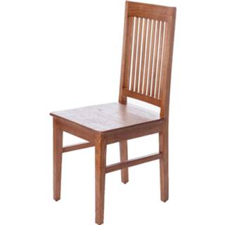 👉 Eetkamerstoel active Cambel 46x52x99cm natural 5901775698285