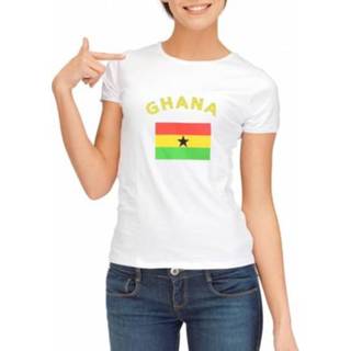 👉 Shirt multi katoen vrouwen T-shirt met Duitse vlag print voor dames
