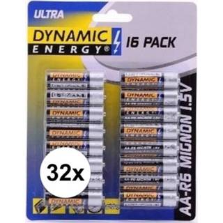 👉 Batterij active Dynamic Energy AA batterijen 32 stuks